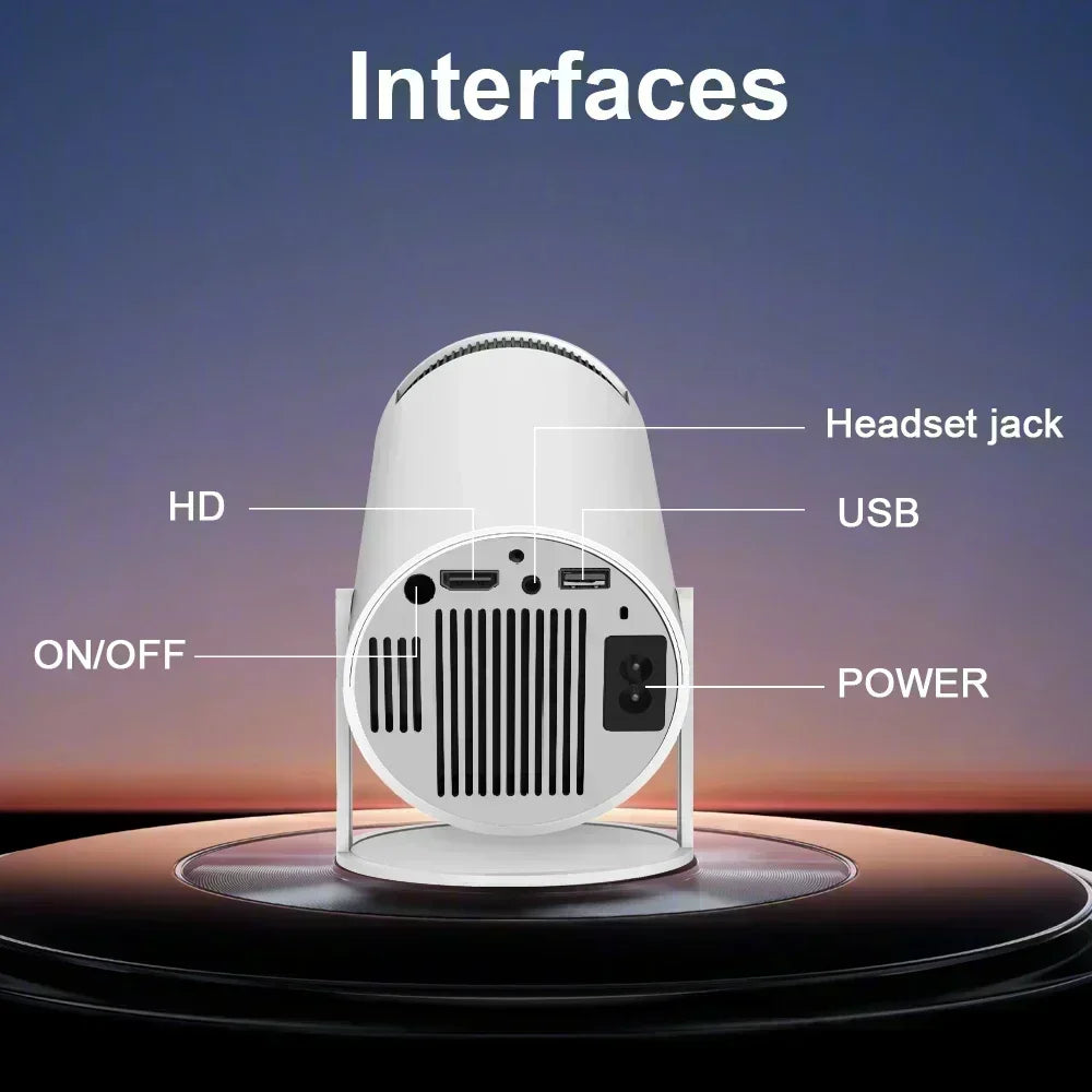 Zyntrica ™ - Projector HY300 Pro 4K Android 11