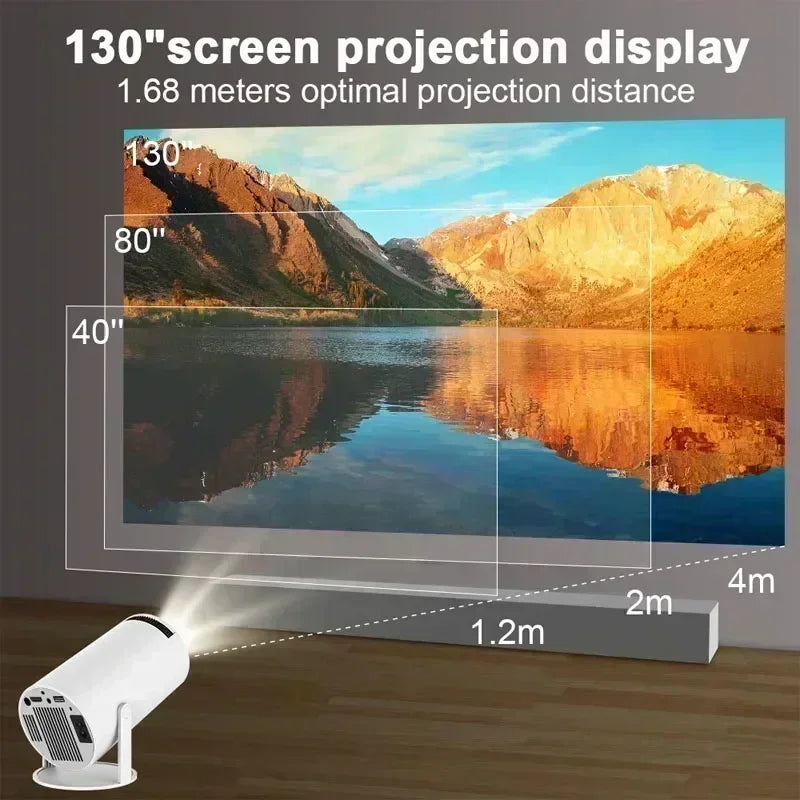 Zyntrica ™ - Projector HY300 Pro 4K Android 11