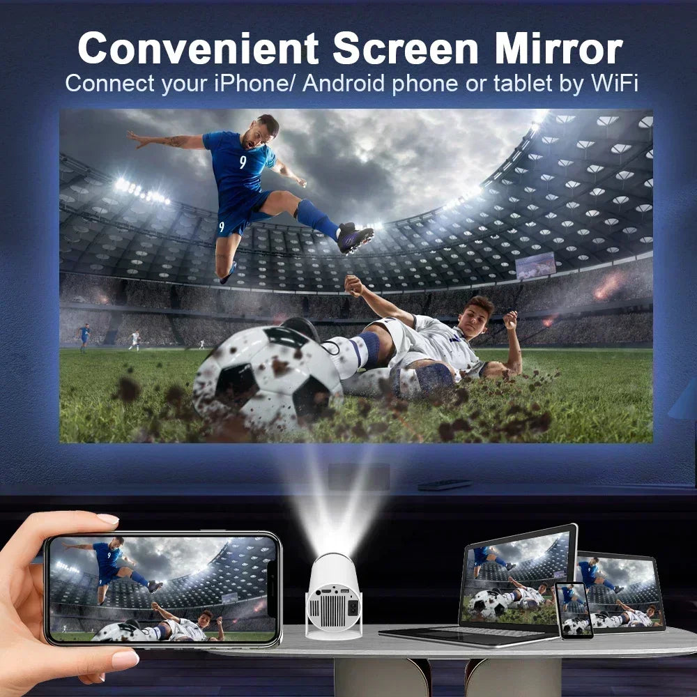 Zyntrica ™ - Projector HY300 Pro 4K Android 11
