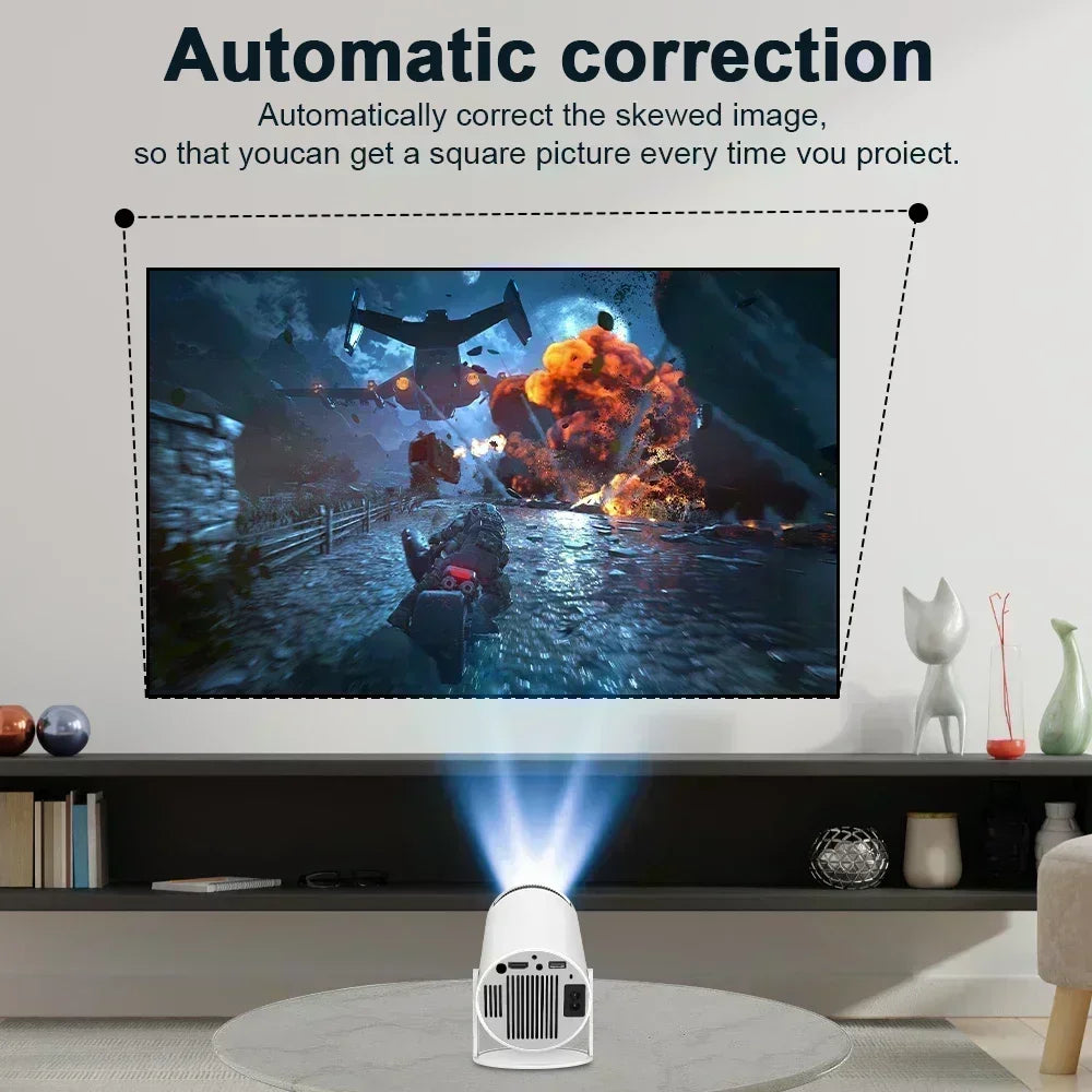 Zyntrica ™ -  Projector HY300 Pro 4K Android 11